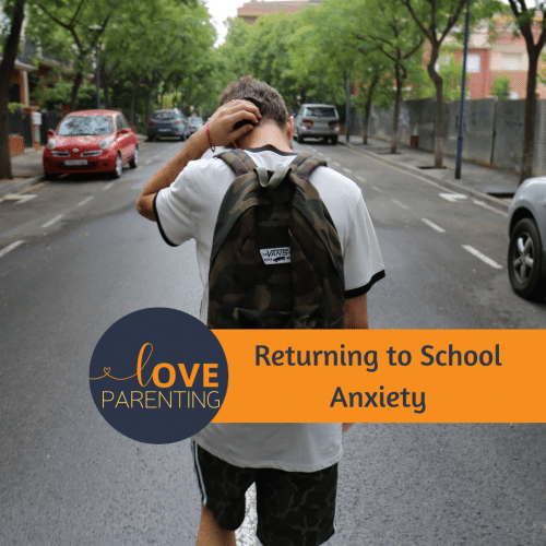 Returning to School Anxiety